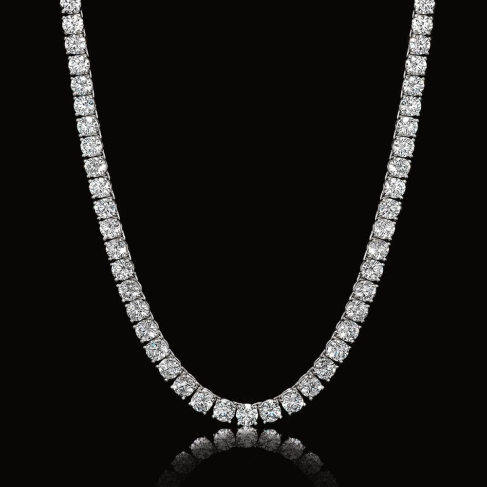 18k 78ct Tennis Necklace